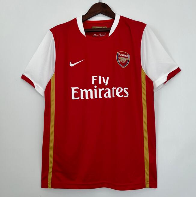 Arsenal Retro Home Kit Soccer Jersey 2006/08